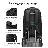 Vacuum Expandable Trolley Backpack Large Capacity Scalable Business Trip